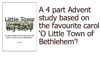 O little town of bethlehem