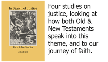 Justice Bible study