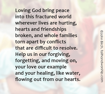 prayer for peace